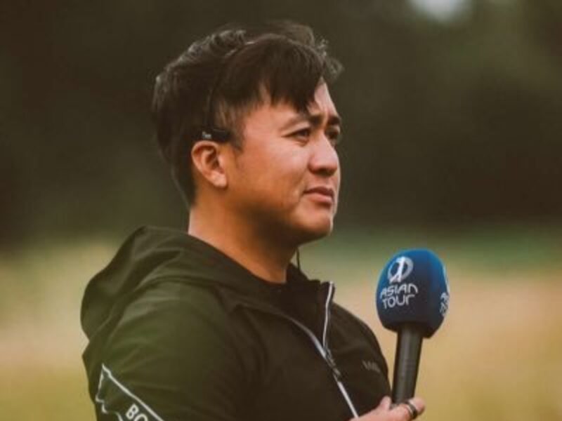 Timothy Low, former tour professional turned Asian golf broadcaster and consultant